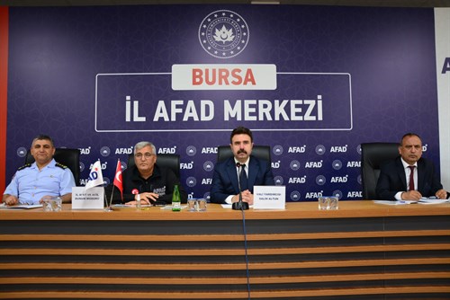 Vali Yardımcısı Salih Altun Başkanlığında İl Afet ve Acil Durum Koordinasyon Kurulu Toplandı