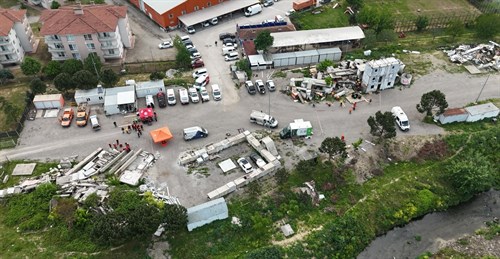 AFAD Akredite ve Gönüllü Ekiplerle Başarılı Tematik Tatbikat